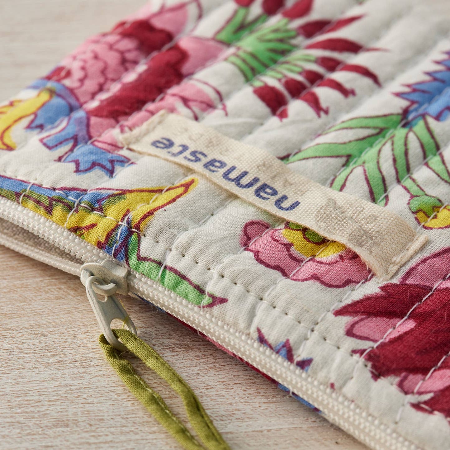 Shvanthi block print coin purse