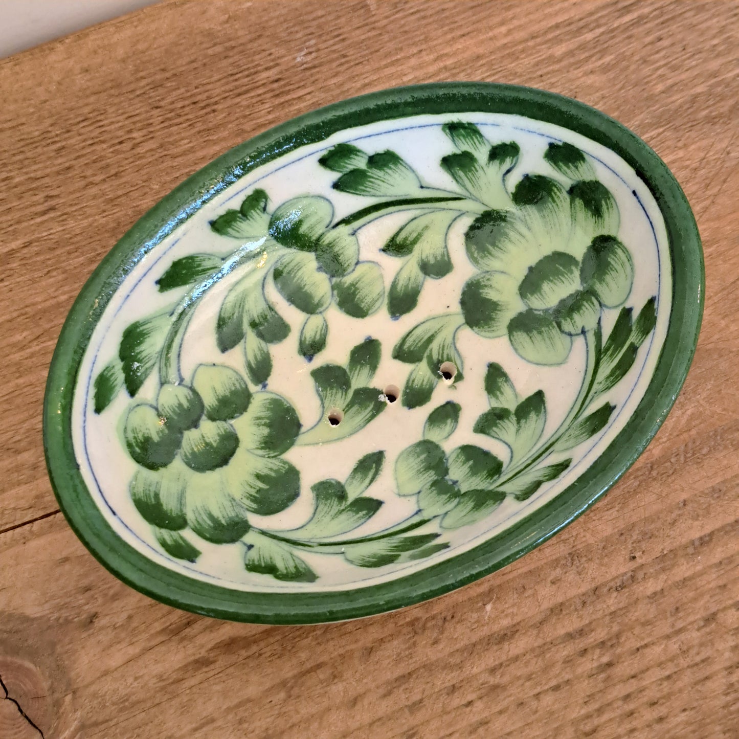Jaipur ceramic soap dish