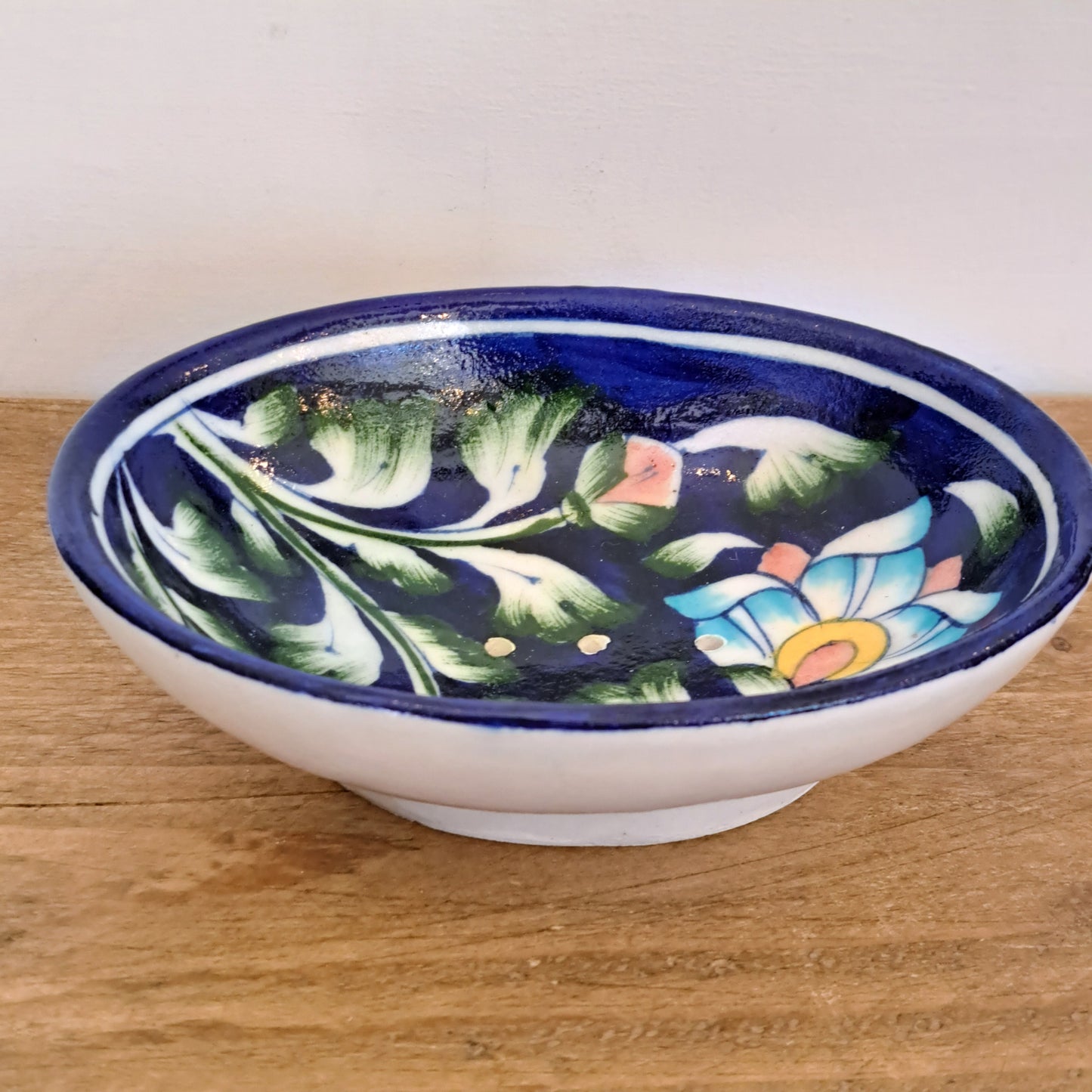 Jaipur ceramic soap dish