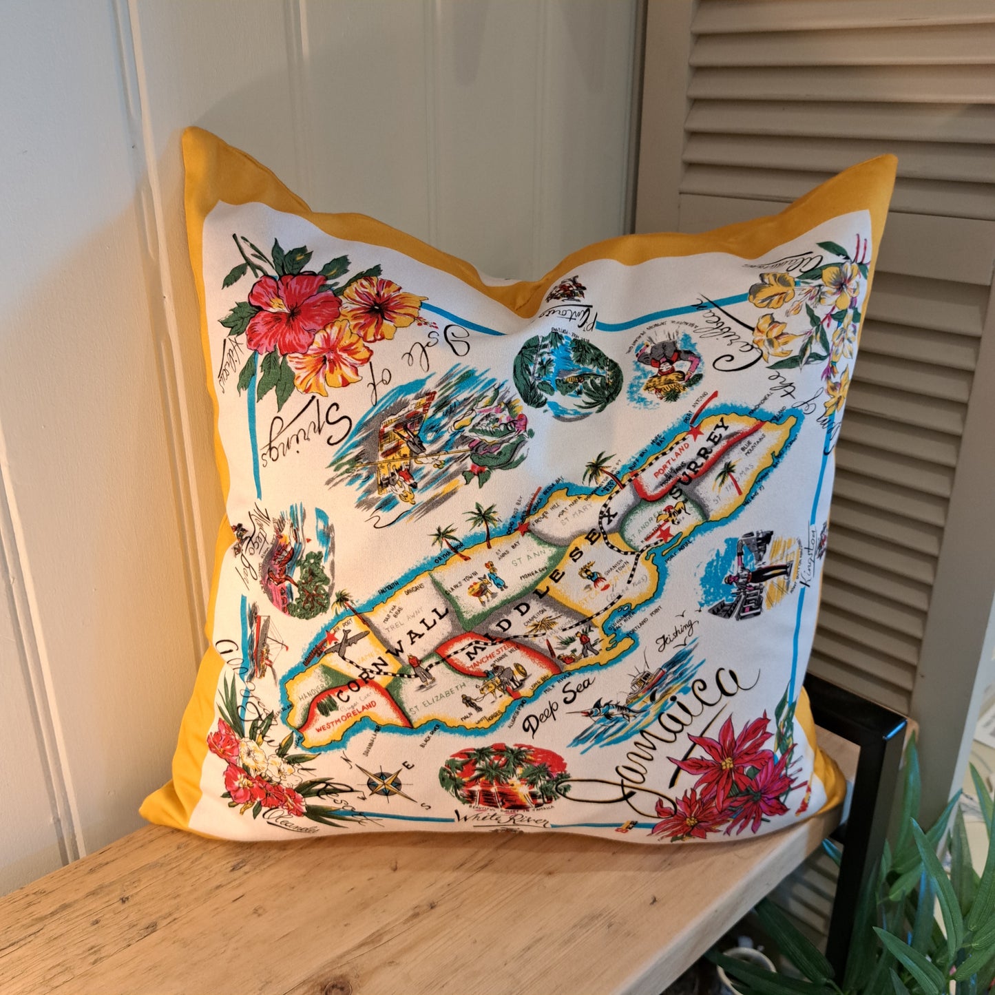 Souvenir cushion