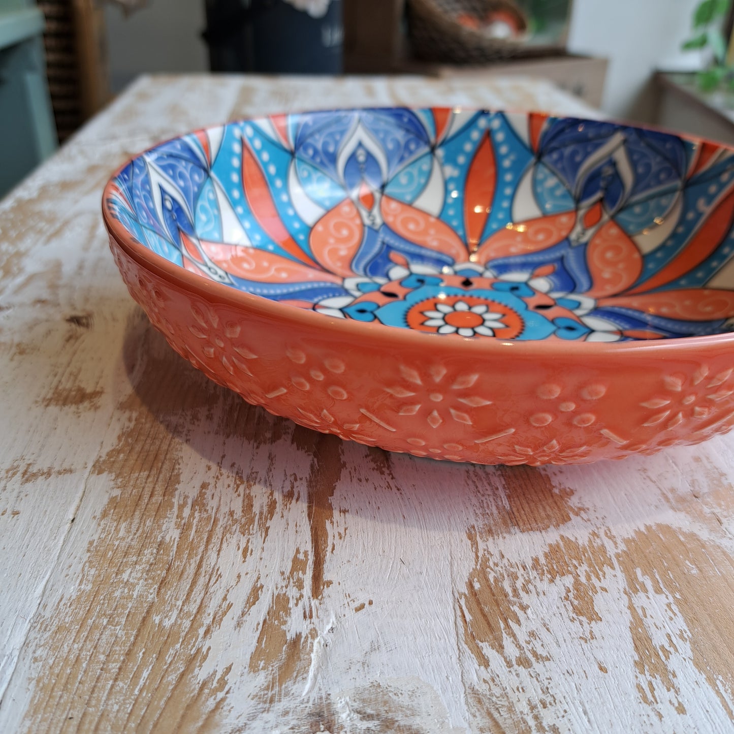 MiCasa 22cm patterned bowl