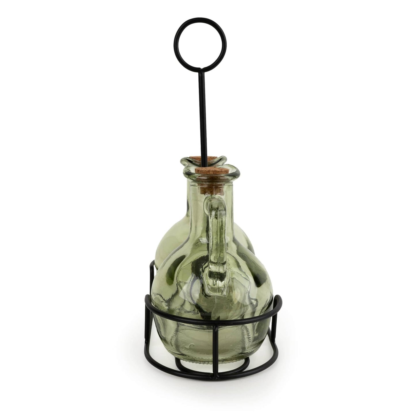 Set of 2 oil & vinegar bottles with corks