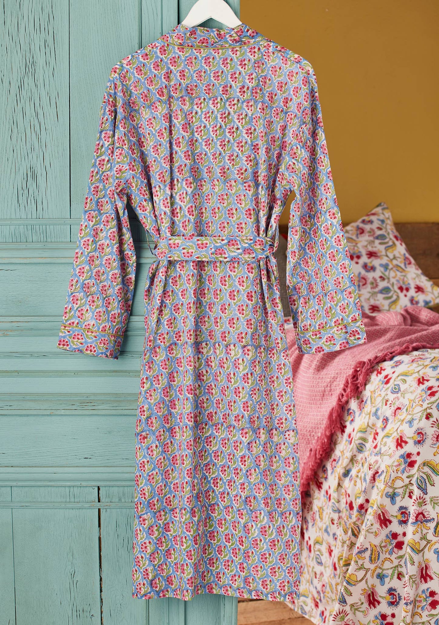 Taruni block print dressing gown