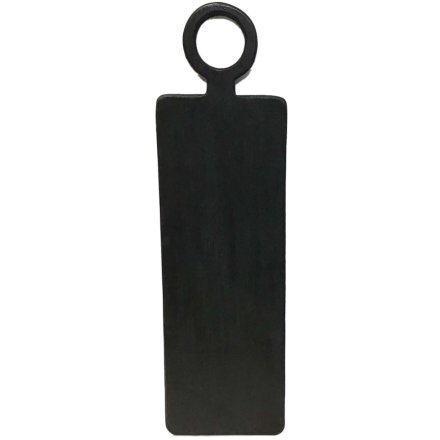 Black serving board - 74cm