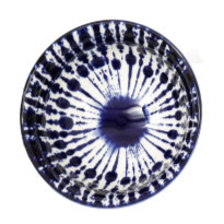 Blue and white 12cm pattern bowl