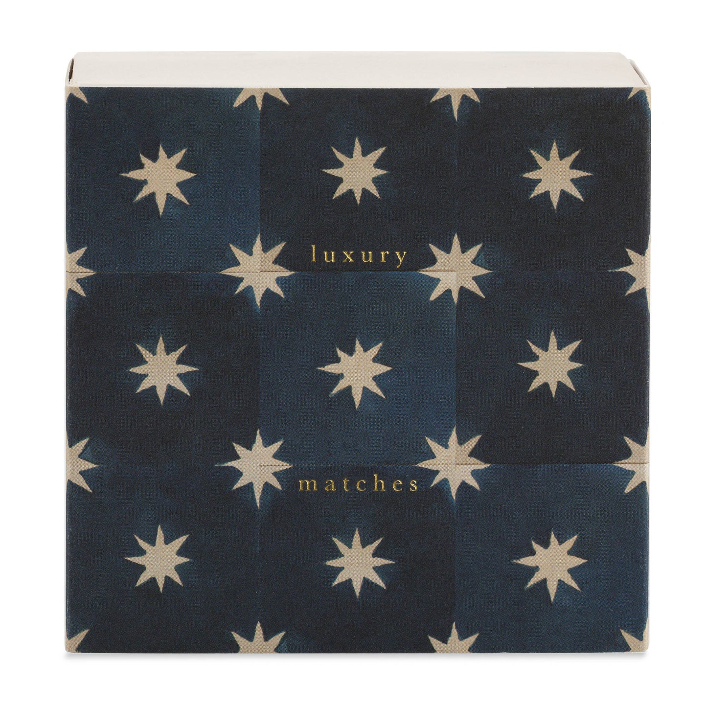 Navy Star Tile square matchbox