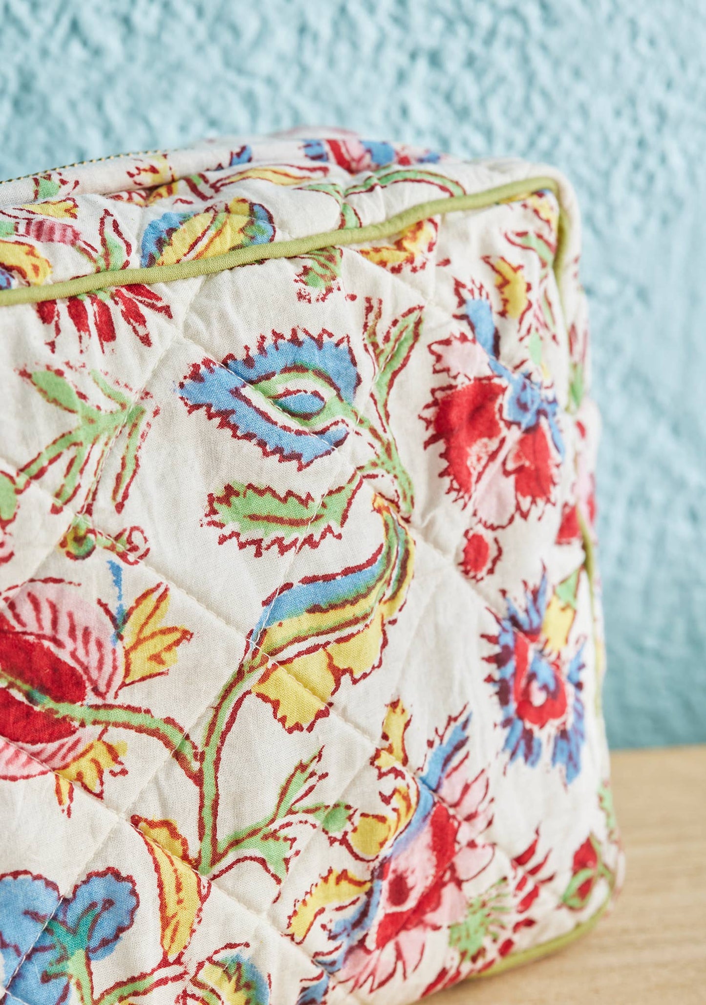 Shvanthi block print wash bag