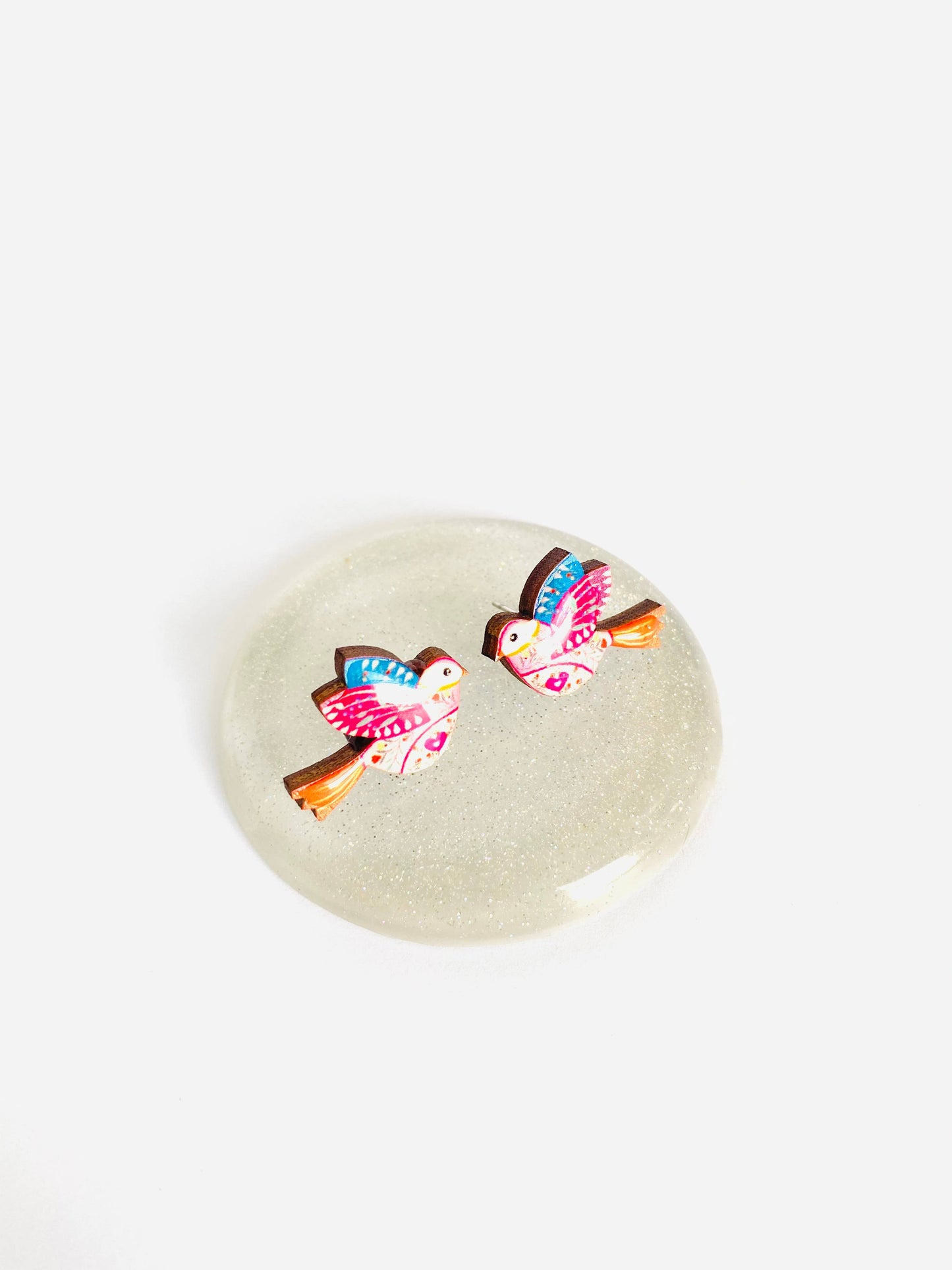 Bird summer studs ladies bird jewellery UK jewellery