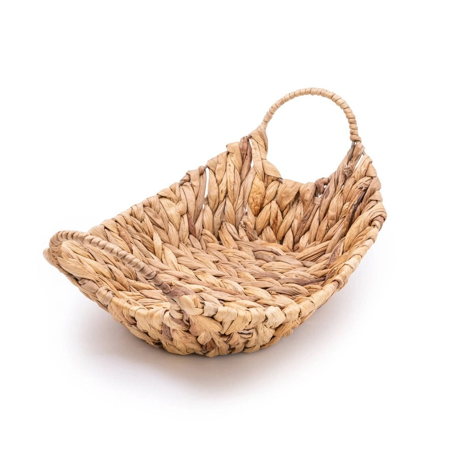 Basket with ring handles