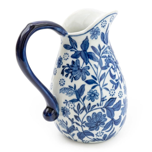 Blue & White pattern jug