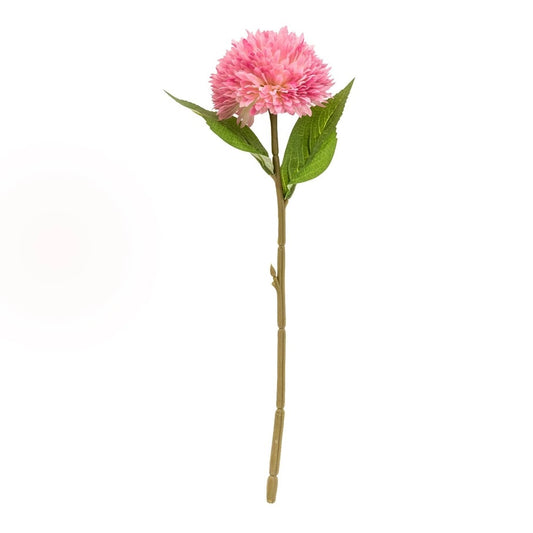 Faux pink-white chrysanthemum