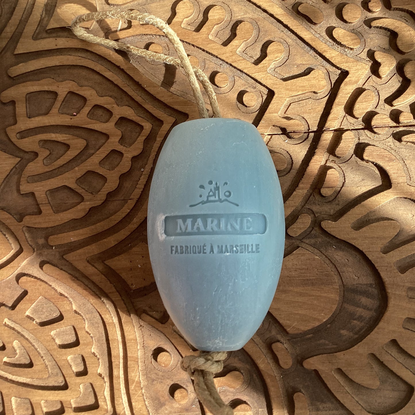 Savon de Marseille on a rope