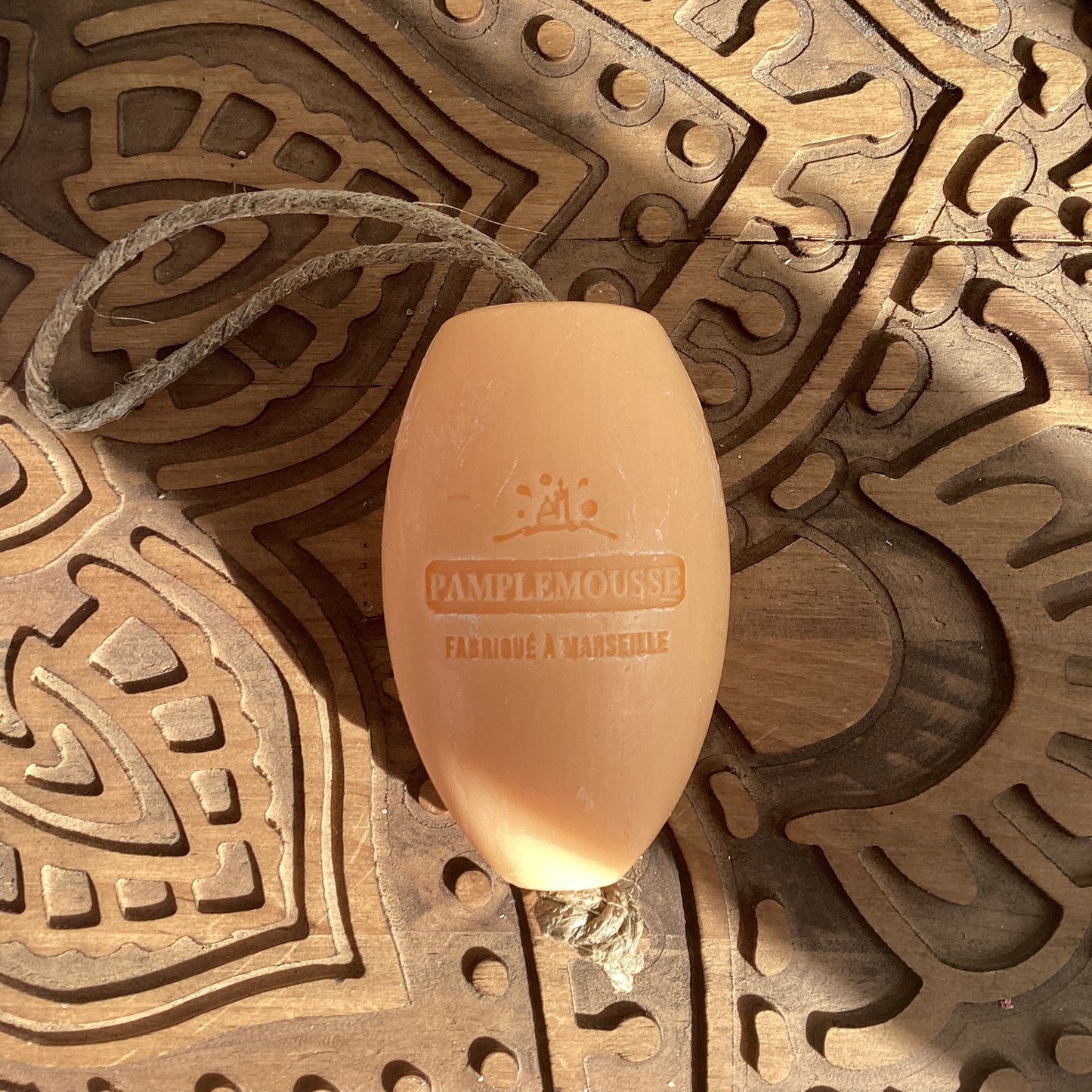Savon de Marseille on a rope