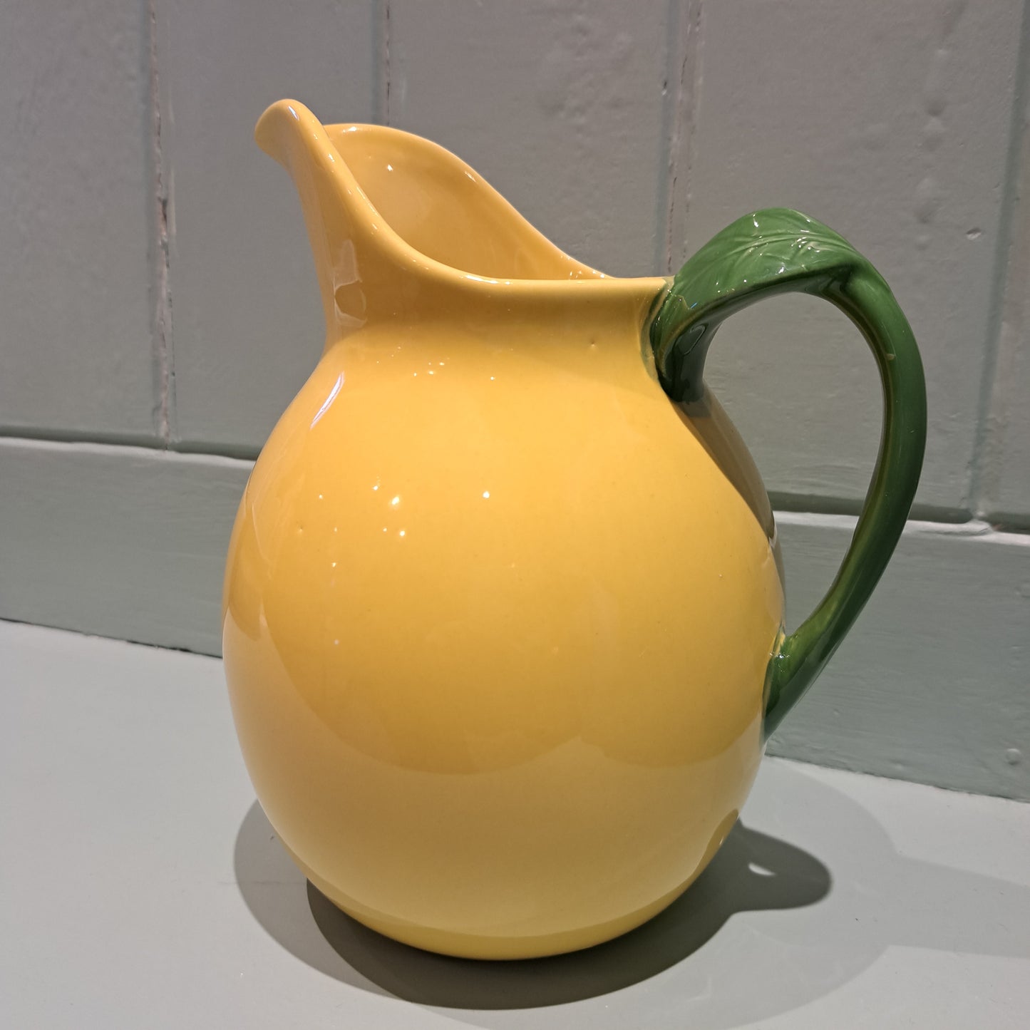 Large lemon yellow jug