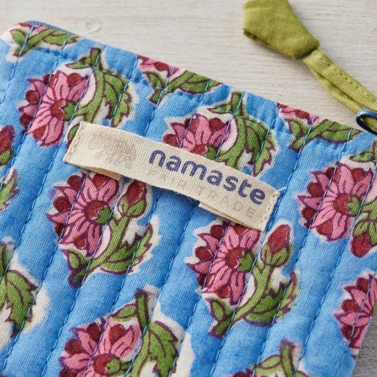 Taruni block print coin purse