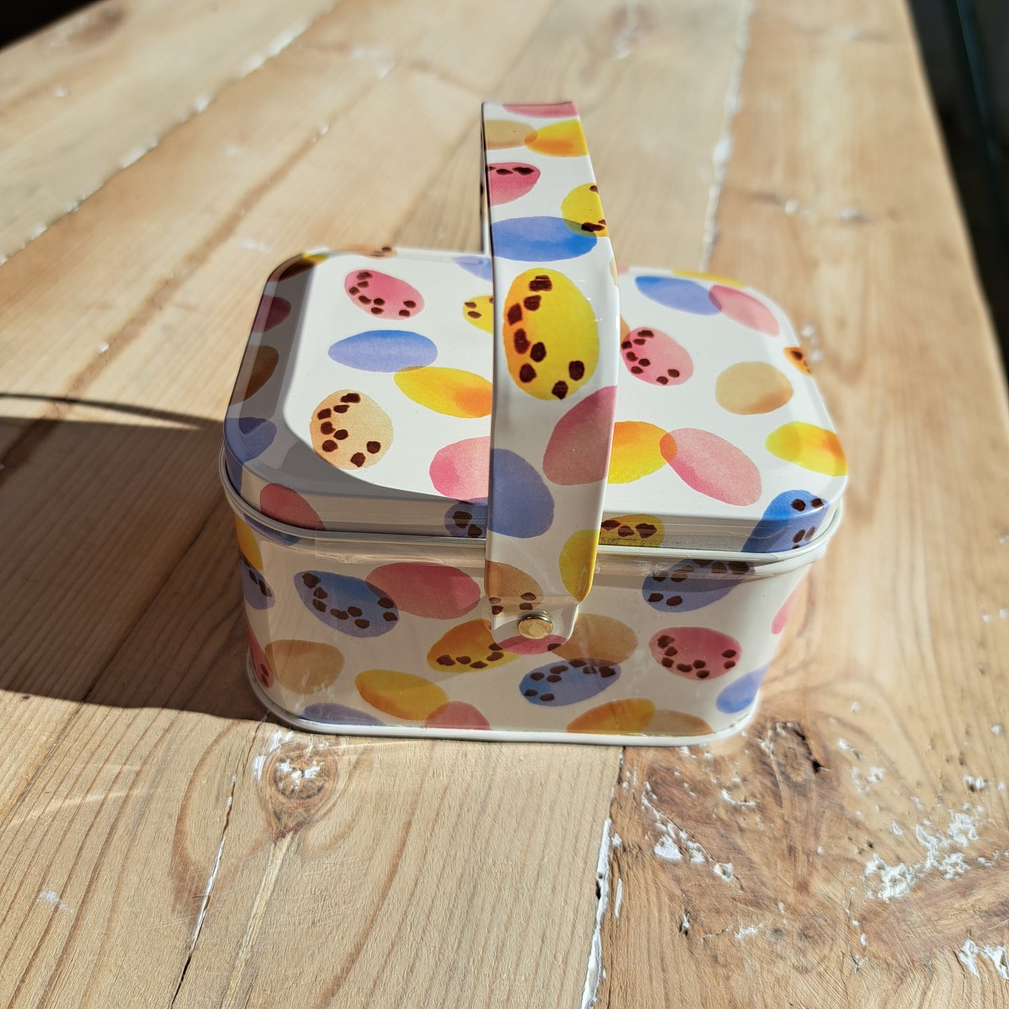 Emma Bridgewater tin with Mini Eggs