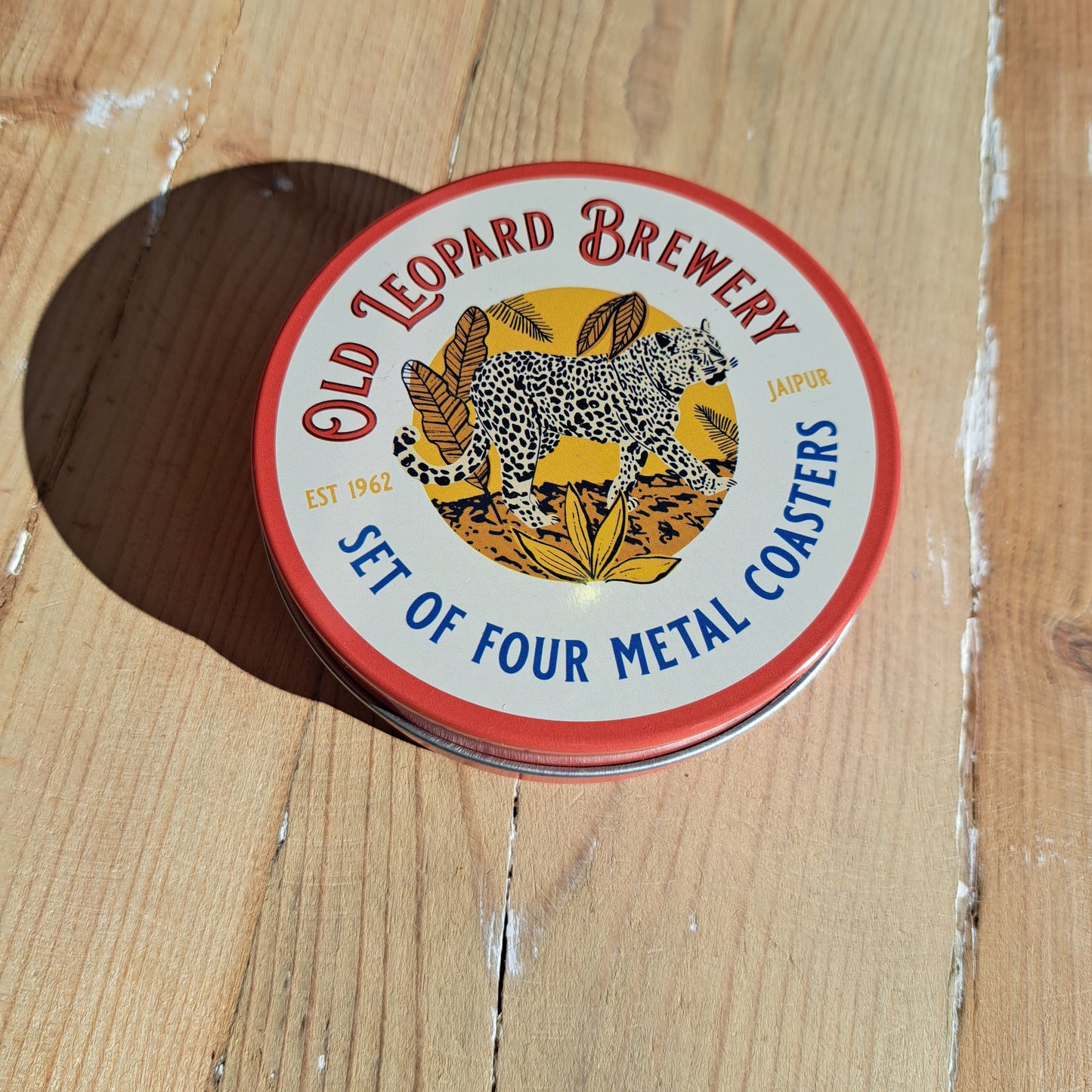 Set of 4 coasters - Old Leopard Brewery