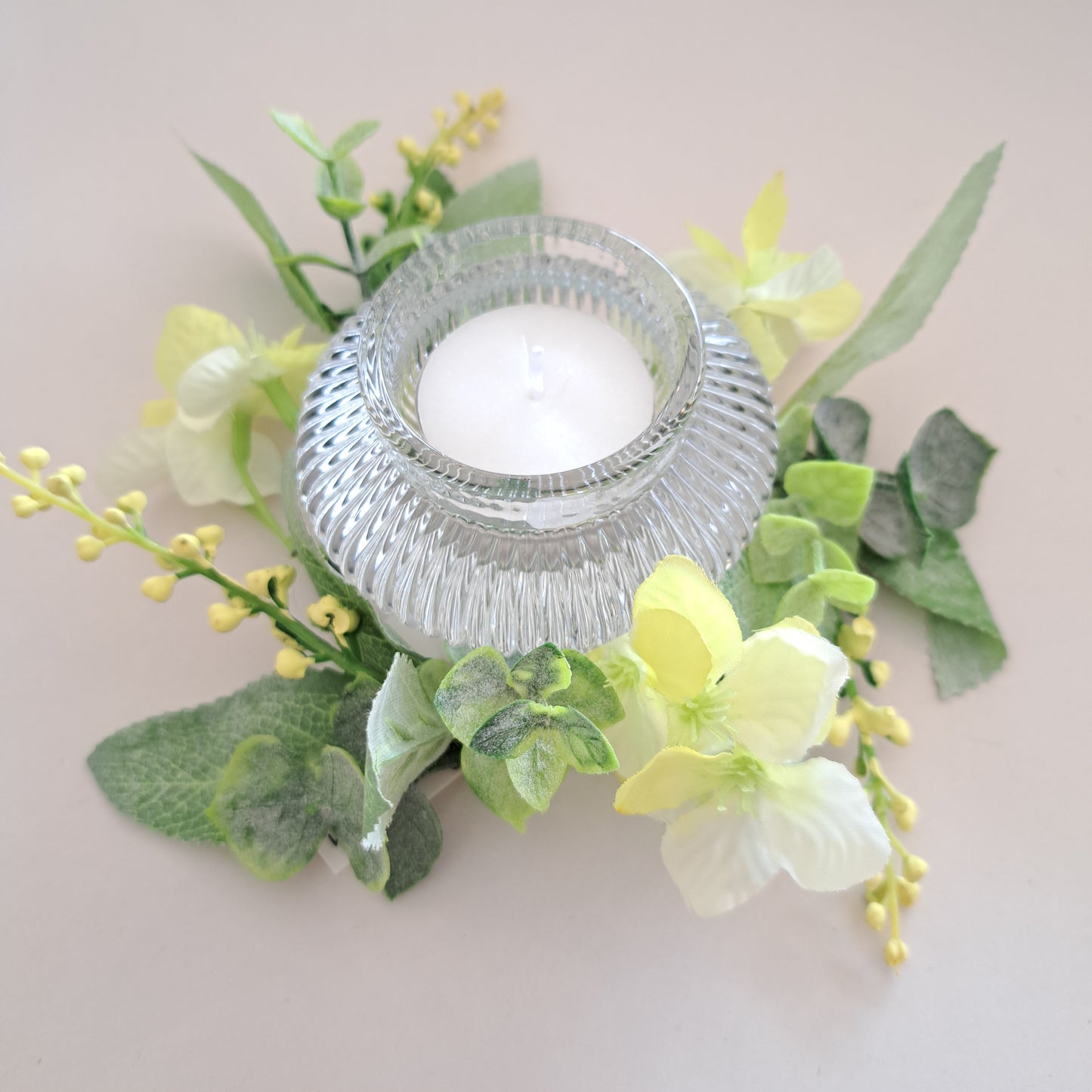 Yellow flower hoop