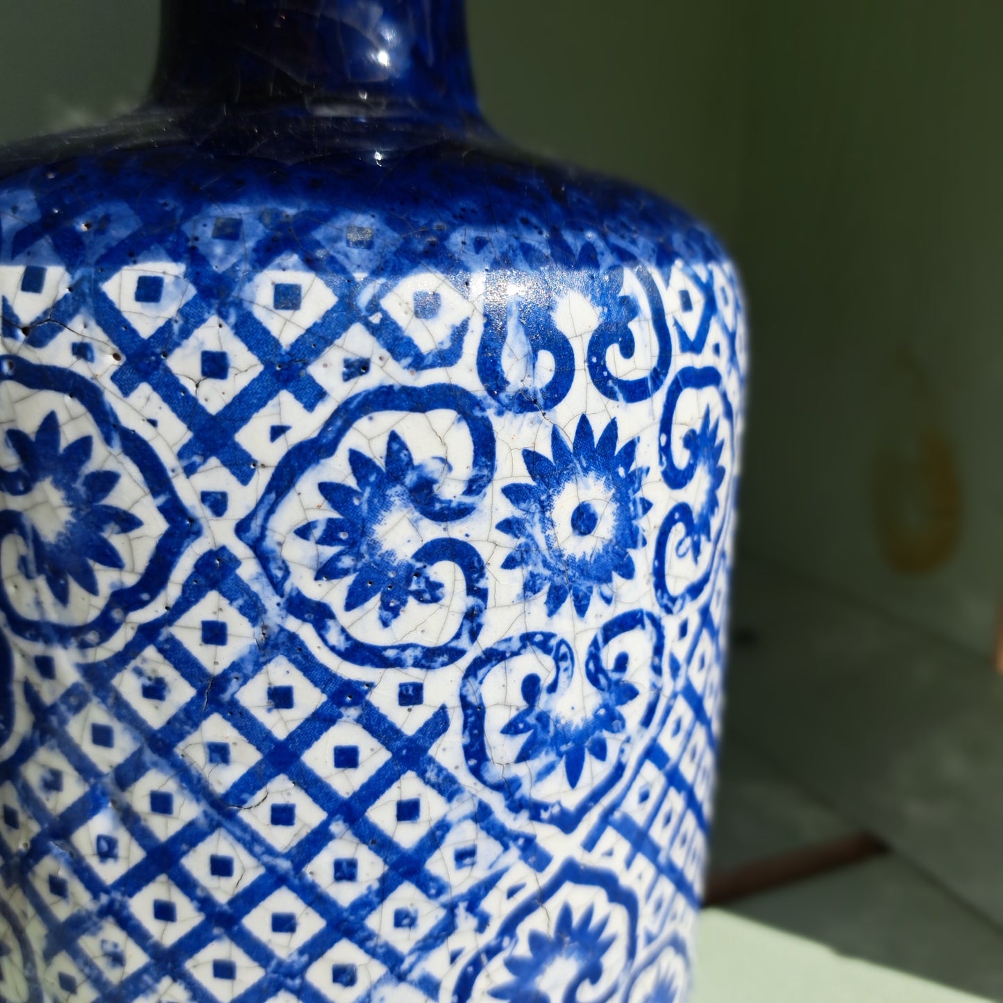 Pablo Azul candle holder