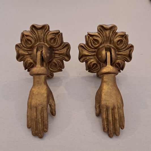 Pair of hands handles