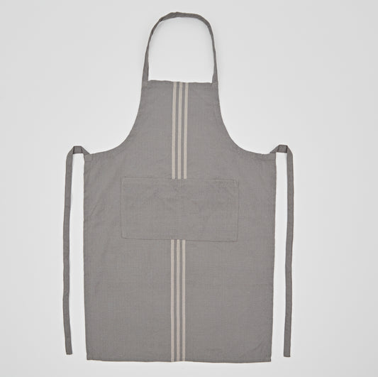 Grey apron