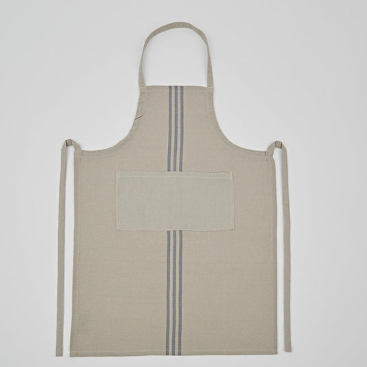 Linen coloured apron