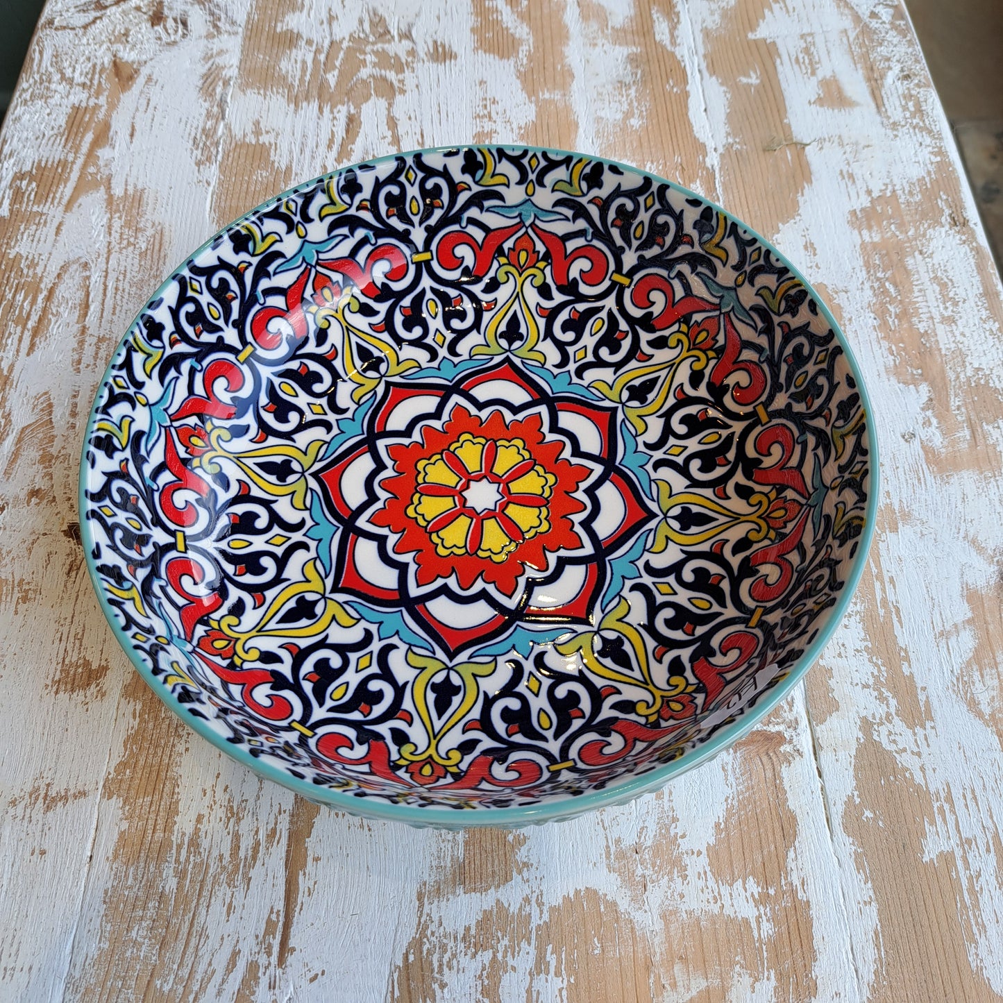 MiCasa 22cm patterned bowl