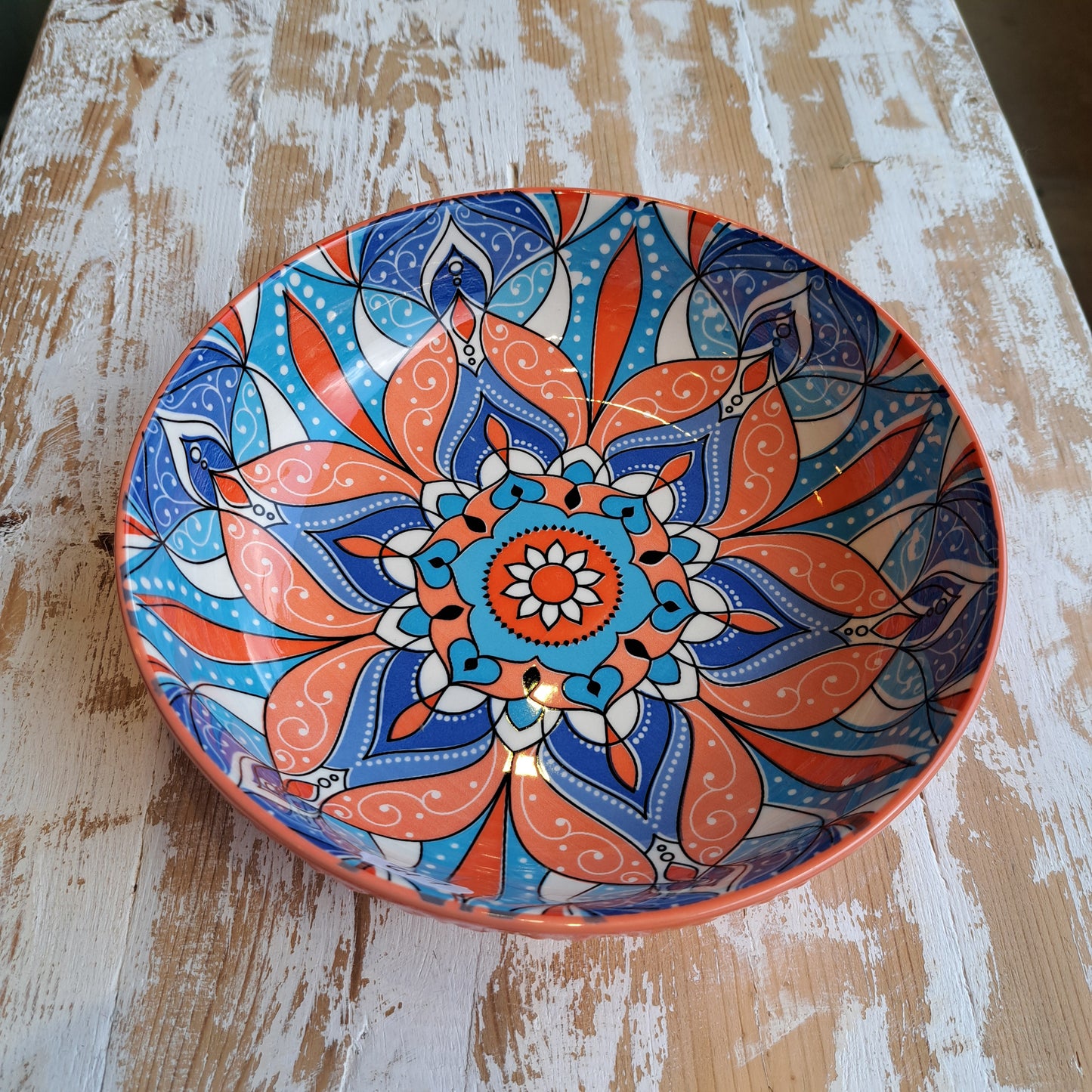 MiCasa 22cm patterned bowl