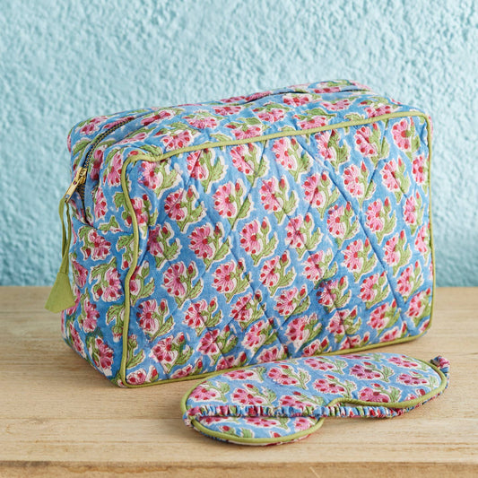 Taruni block print wash bag
