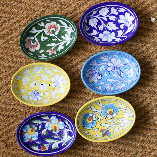 Jaipur ceramic soap dish