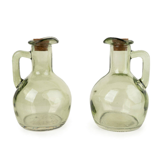 Set of 2 oil & vinegar bottles with corks