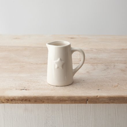 White star jug - small