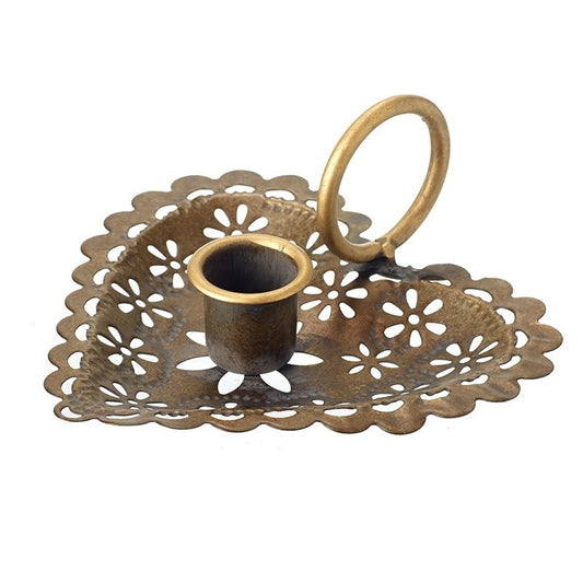 Heart candlestick