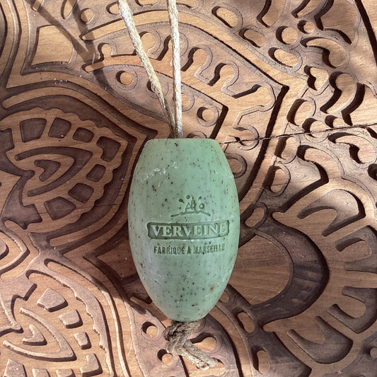 Savon de Marseille on a rope