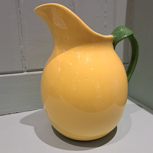Large lemon yellow jug