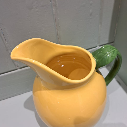 Large lemon yellow jug