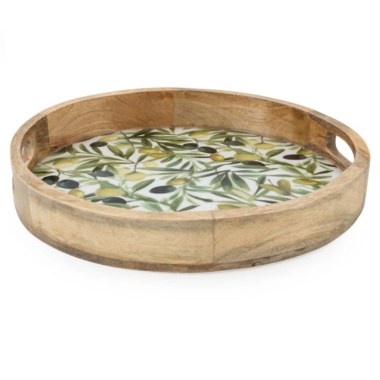 Olives round tray