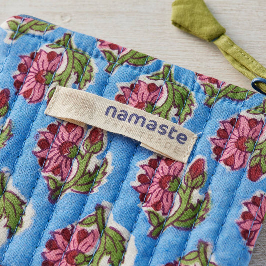 Taruni block print coin purse