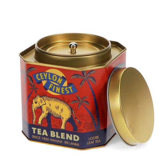 Metal Tea Caddy - Ceylon Finest