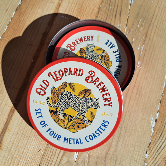 Set of 4 coasters - Old Leopard Brewery