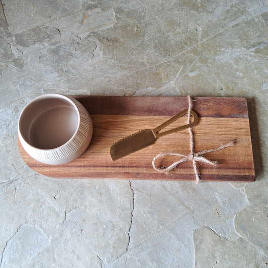 Cheese board set