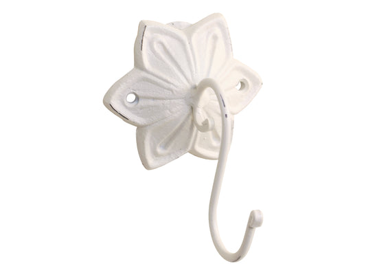 Rustic cream flower hook