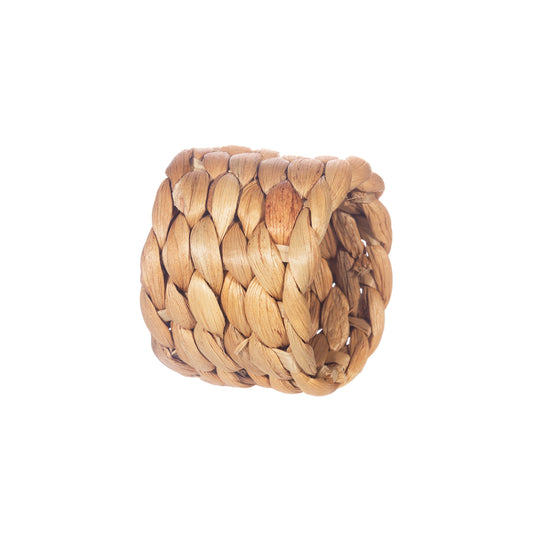 Set of 2 Water hyacinth napkin rings