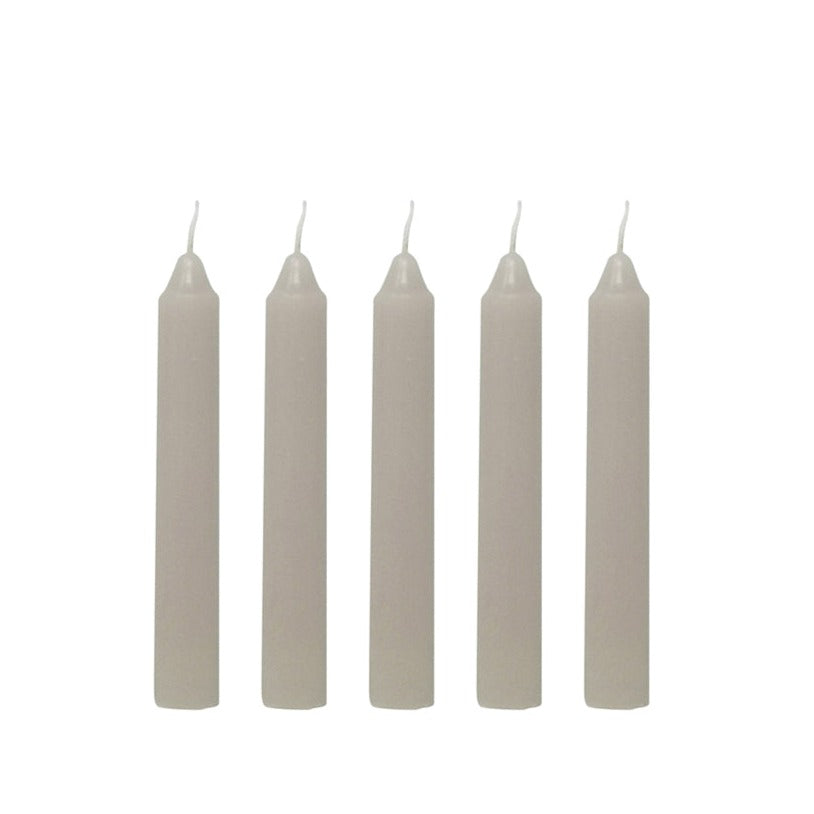 Mini taupe candle